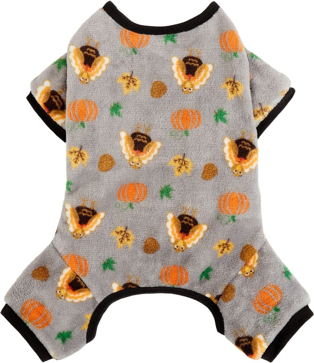 Frisco Lil Turkey Dog and Cat Fleece Pajamas