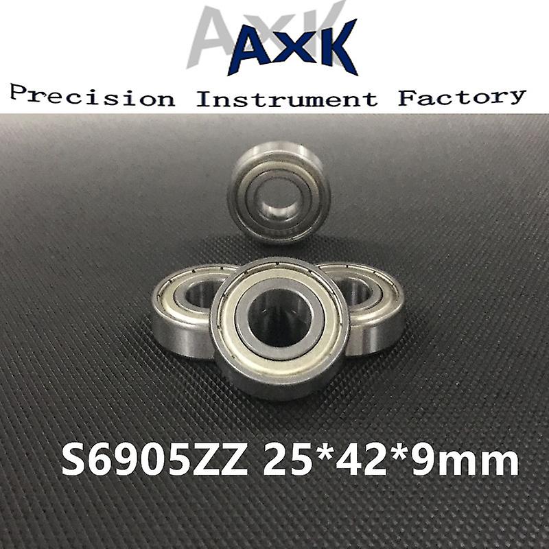 Top Fashion Arrival S6905zz Abec-3 (5pcs) 25x42x9mm Stainless Steel Ball Bearings S6905z S61905z