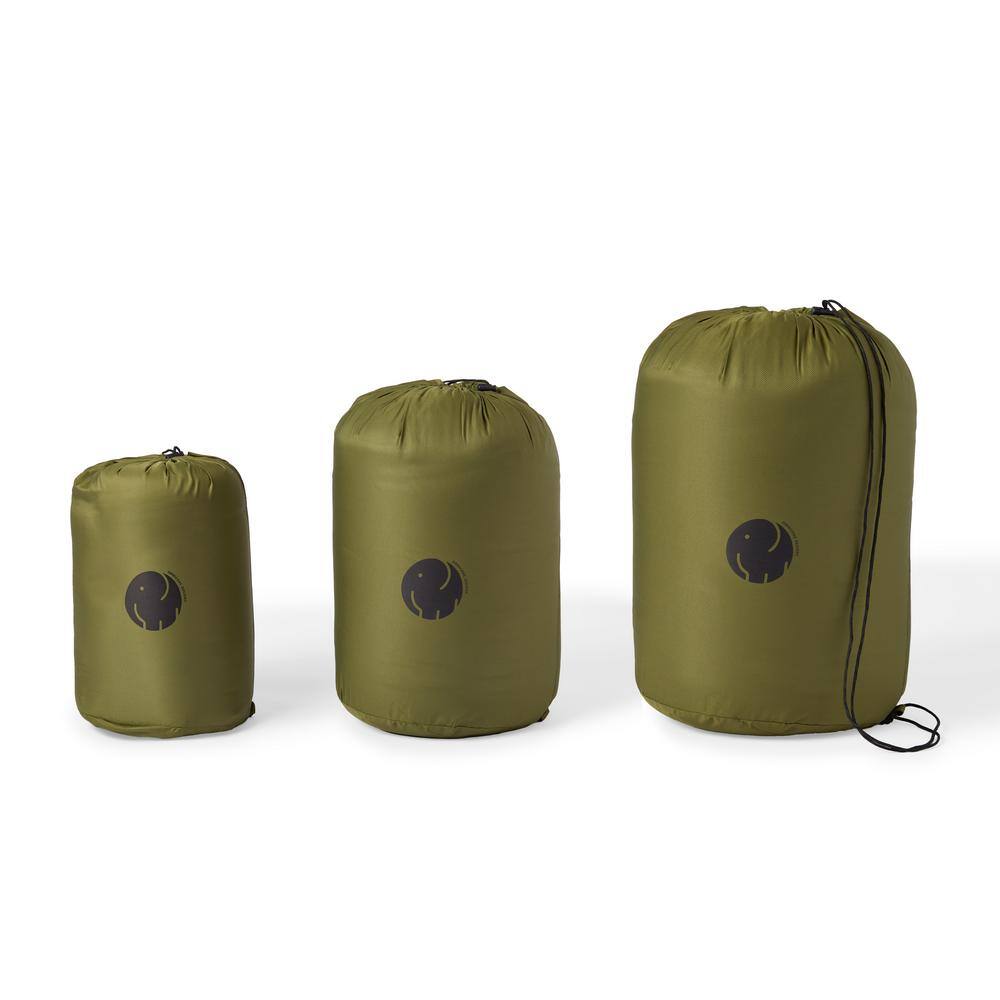 OmniCore Designs 36 in. x 28 in. x 10 in. Pet Sleeping Bag with Zippered Cover and Insulation Use as Pet Beds or Pet Mats MDGreen 850008244209