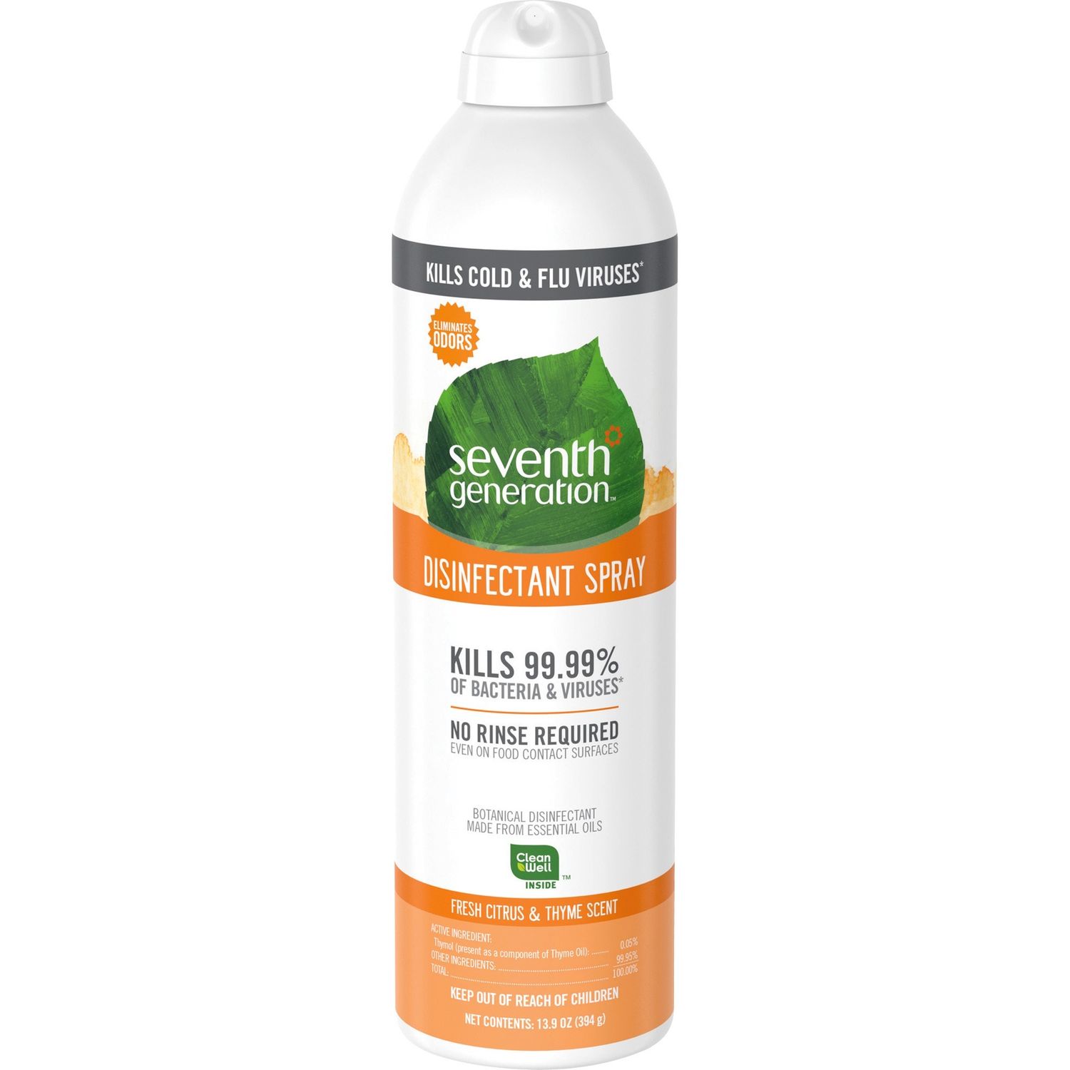 Disinfectant Cleaner by Seventh Generation， Inc SEV22980CT