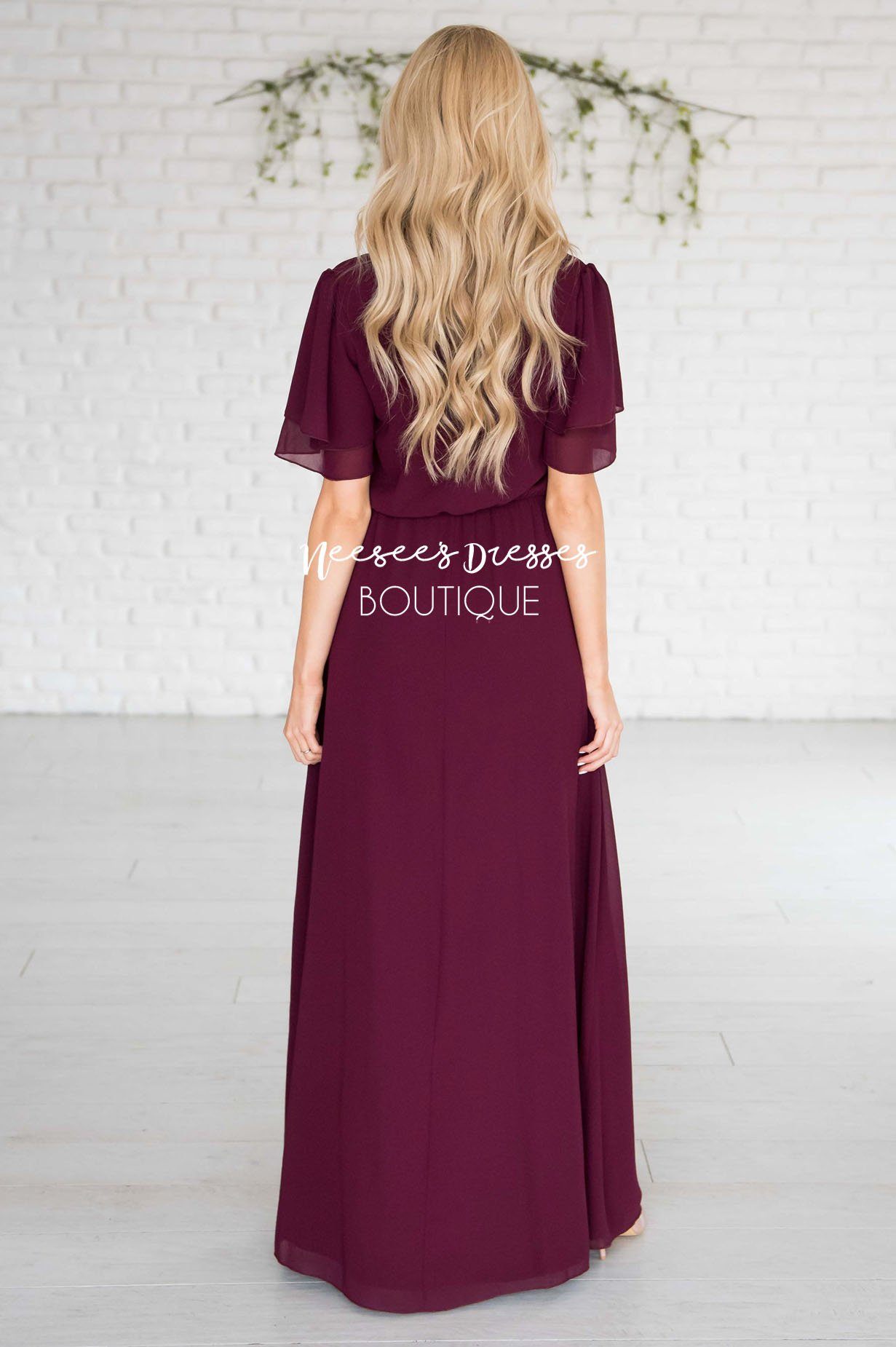 The Chloe Chiffon Maxi Dress