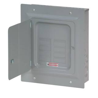 Eaton BR 125 Amp 8-Space 16-Circuit Indoor Main Lug Loadcenter with Flush Door BR816L125FDP