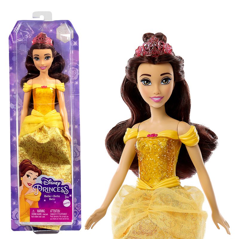 Disney Princess Belle Fashion Doll and Accessories by Mattel