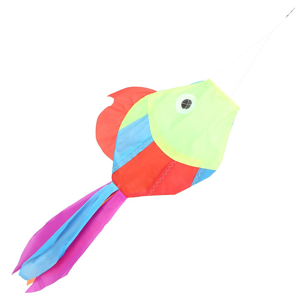 Windsock Spinner Lifelike Cute Fish Windsock Spinner Outdoor Hanging Kite Accessories