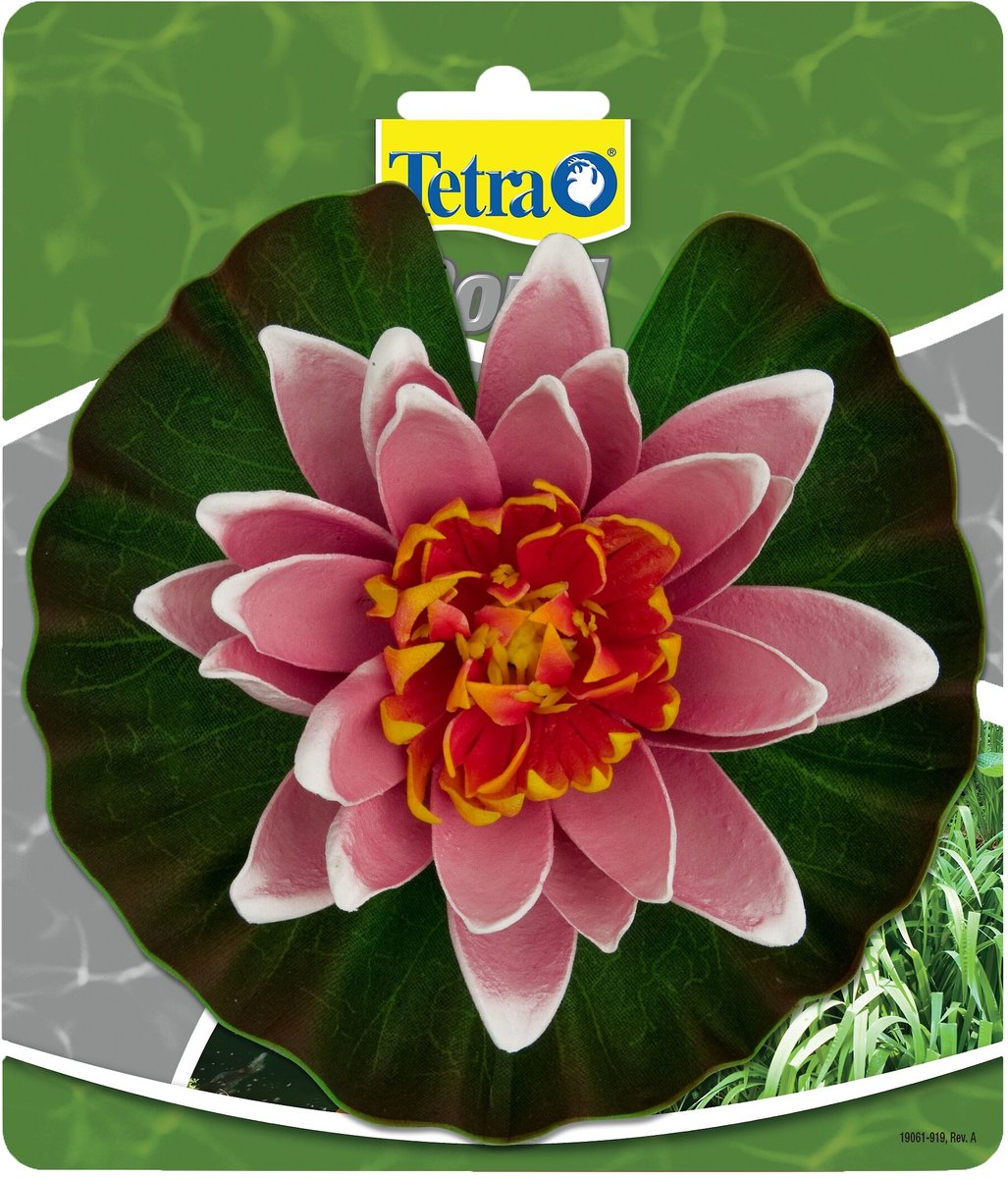 Tetra Pond Floating Water Lily Aquarium Decor