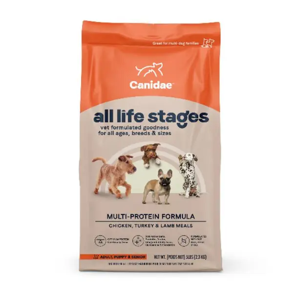 Canidae 5 lb All Life Stages Multi-Protein Dry Dog Food