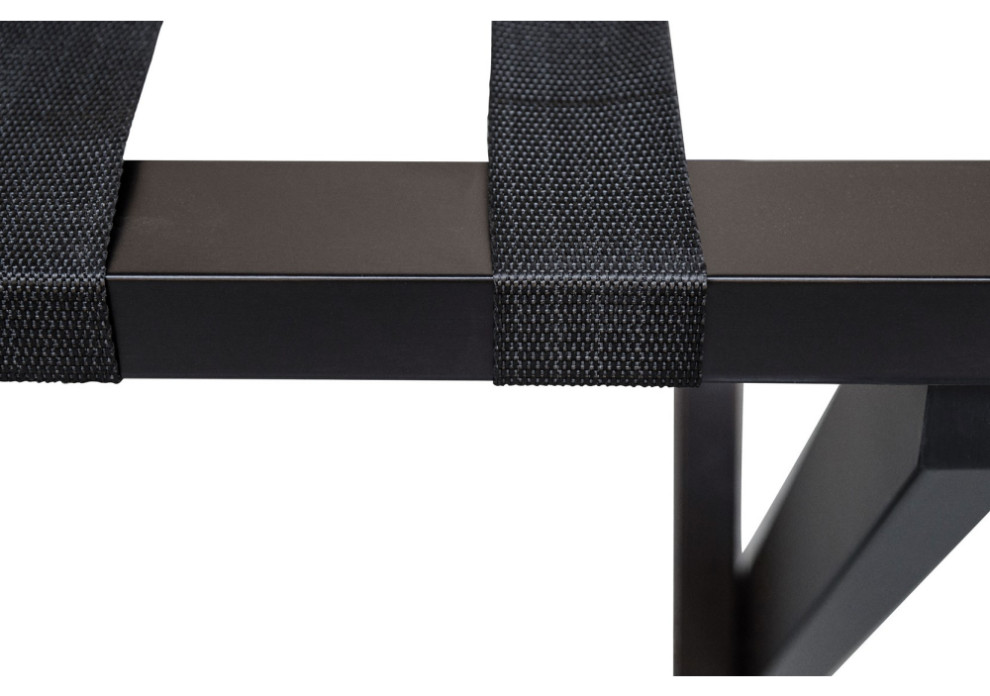 Black Luggage Rack  Versmissen   Contemporary   Side Tables And End Tables   by Oroa   Distinctive Furniture  Houzz