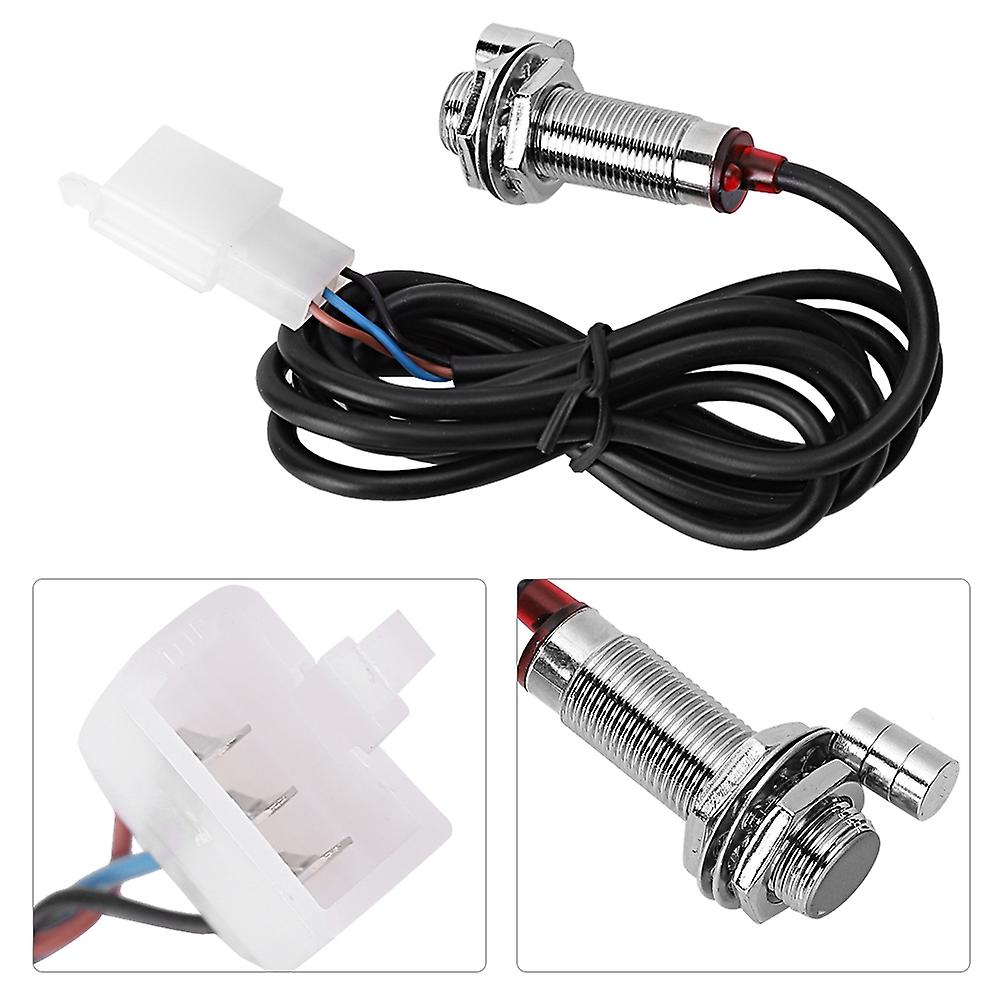 Odometer Sensor Cable With 3 Magnet For Digital Speedometer Motorcycle Tachometer