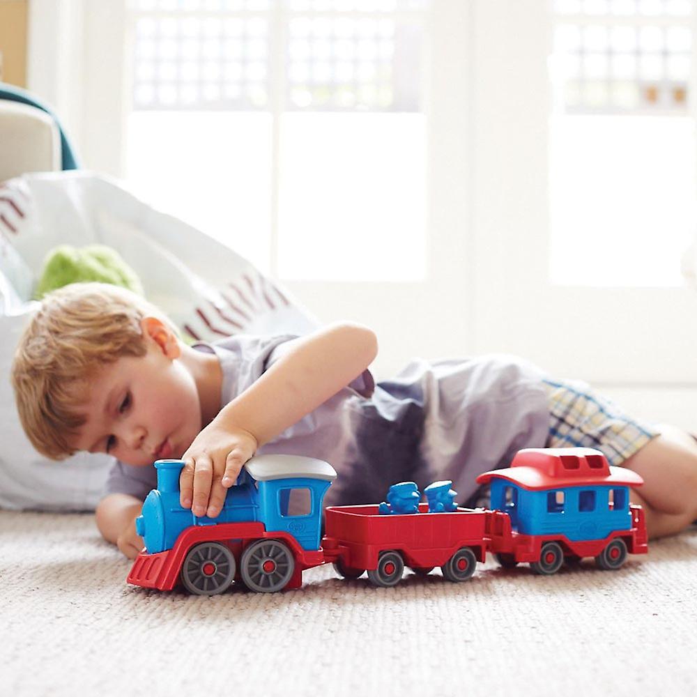 Green Toys Push Along Train Toy BPA Free 100% Recycled Eco Friendly