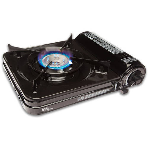 Sterno 50106 9,000-BTU Portable Butane Stove with Piezo Electronic Ignition and Adjustable Flame