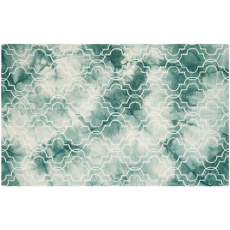 Safavieh Jasmine Quatrefoil Dip-Dyed Wool Rug