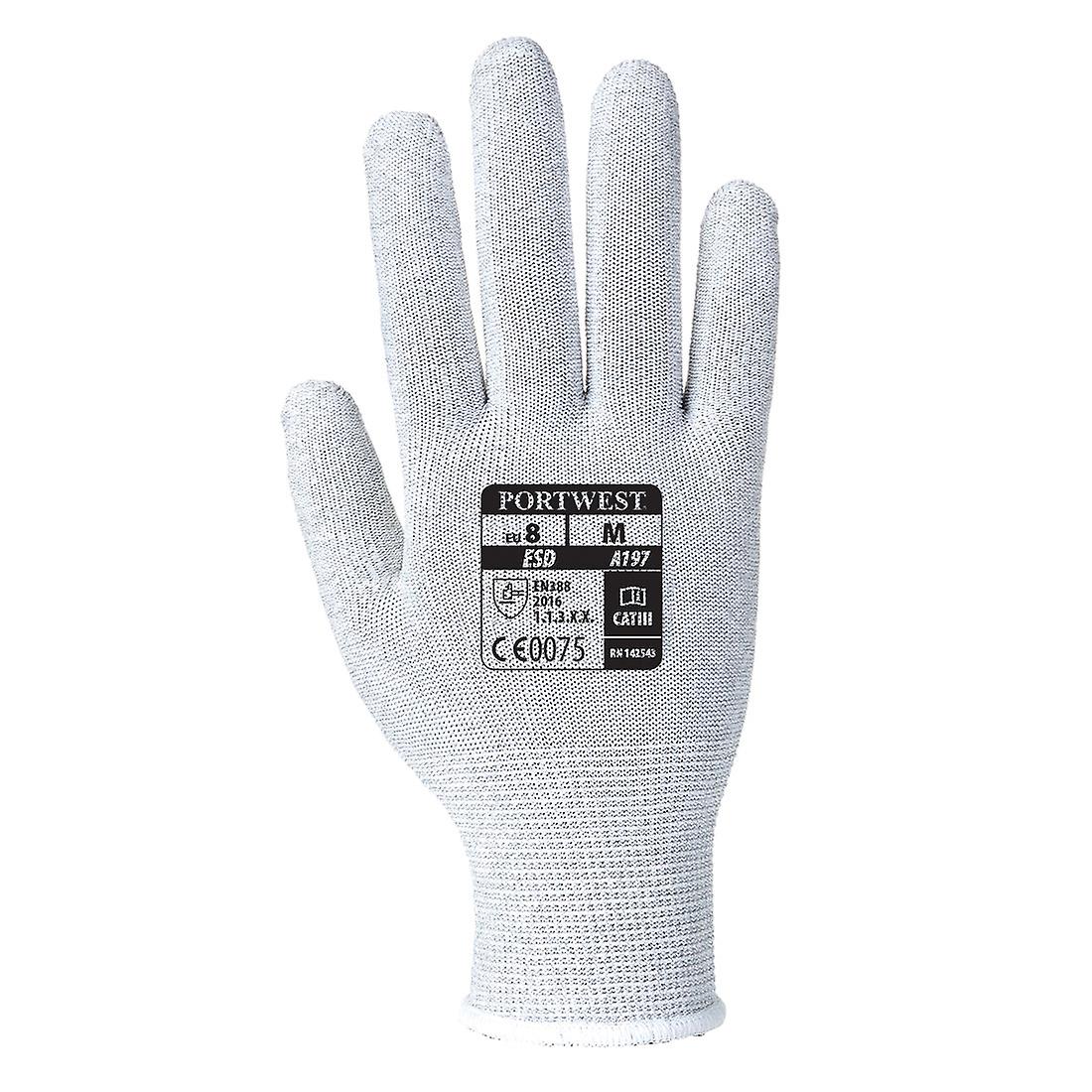 Portwest Unisex Adult Anti-Static Safety Gloves