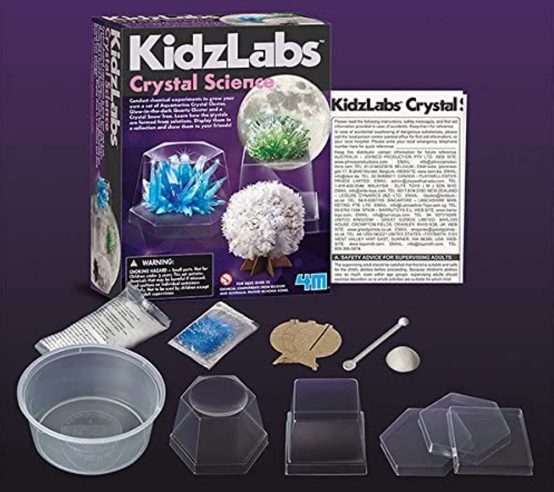 Toysmith KidzLabz Crystal Science Kit