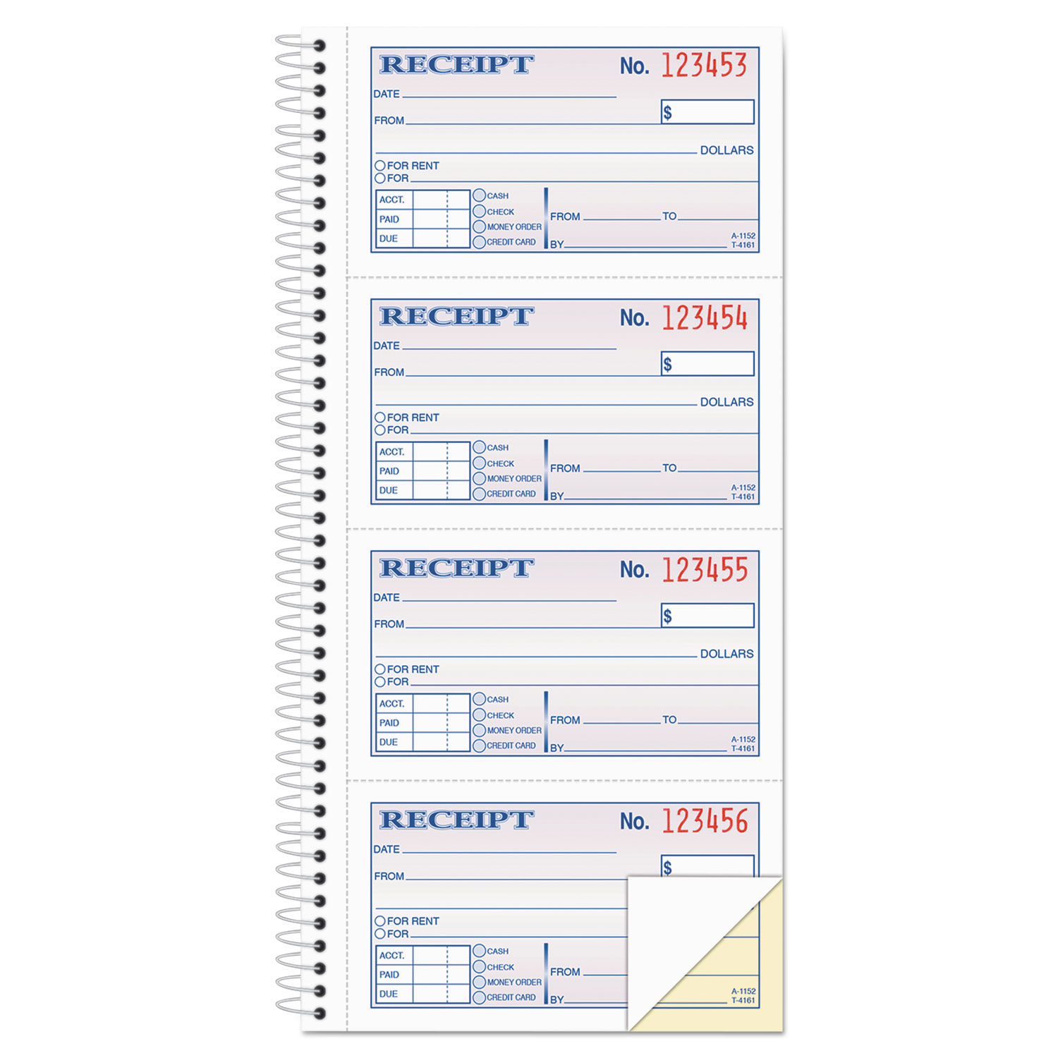 2-Part Receipt Book by Adamsandreg; ABFSC1152