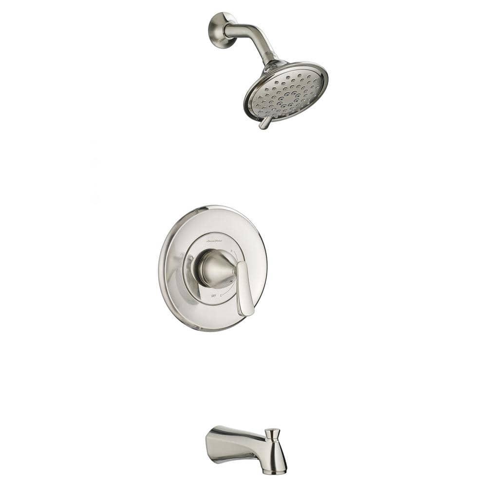 American Standard Chatfield SingleHandle 3Spray Tub and Shower Faucet with 18 GPM in Brushed Nickel