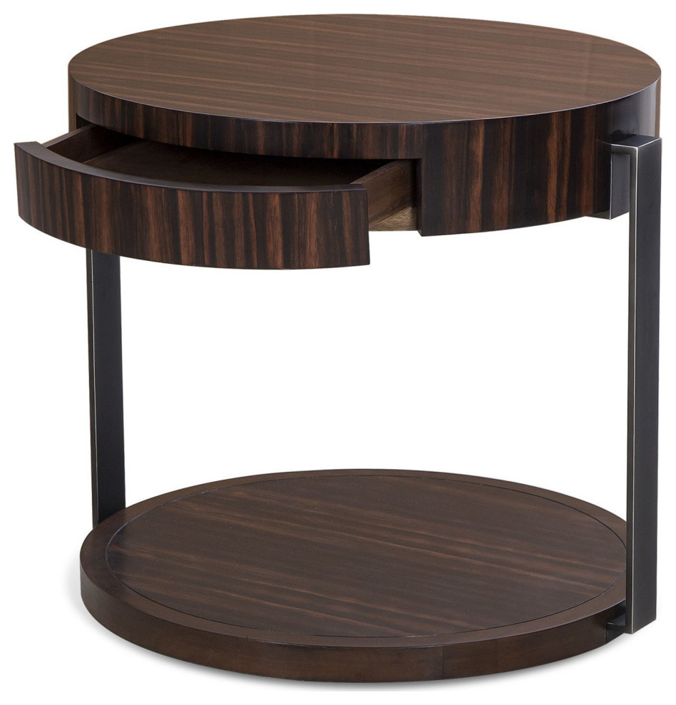 Thanos Side Table   Transitional   Side Tables And End Tables   by Rustic Home Furniture Deco  Houzz