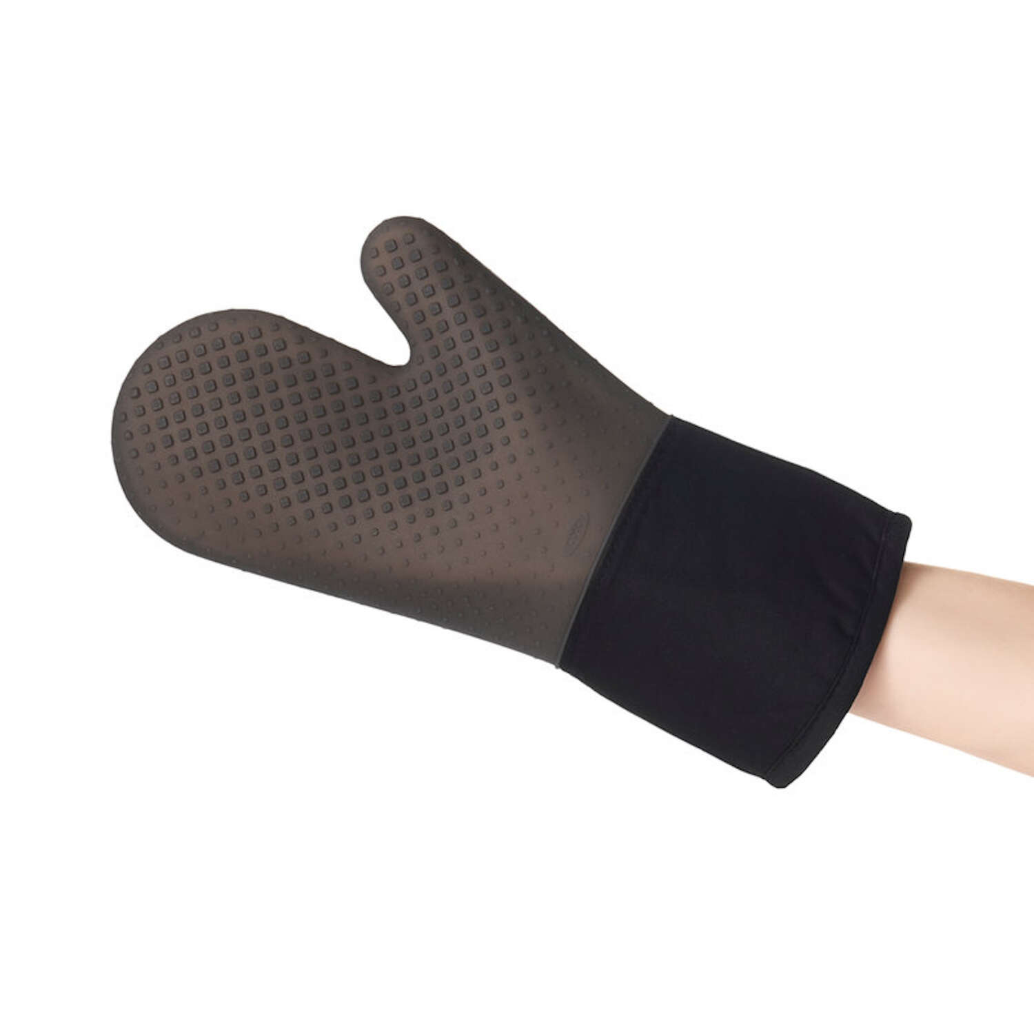 OXO Good Grips Black Cotton/Silicone Oven Mitt