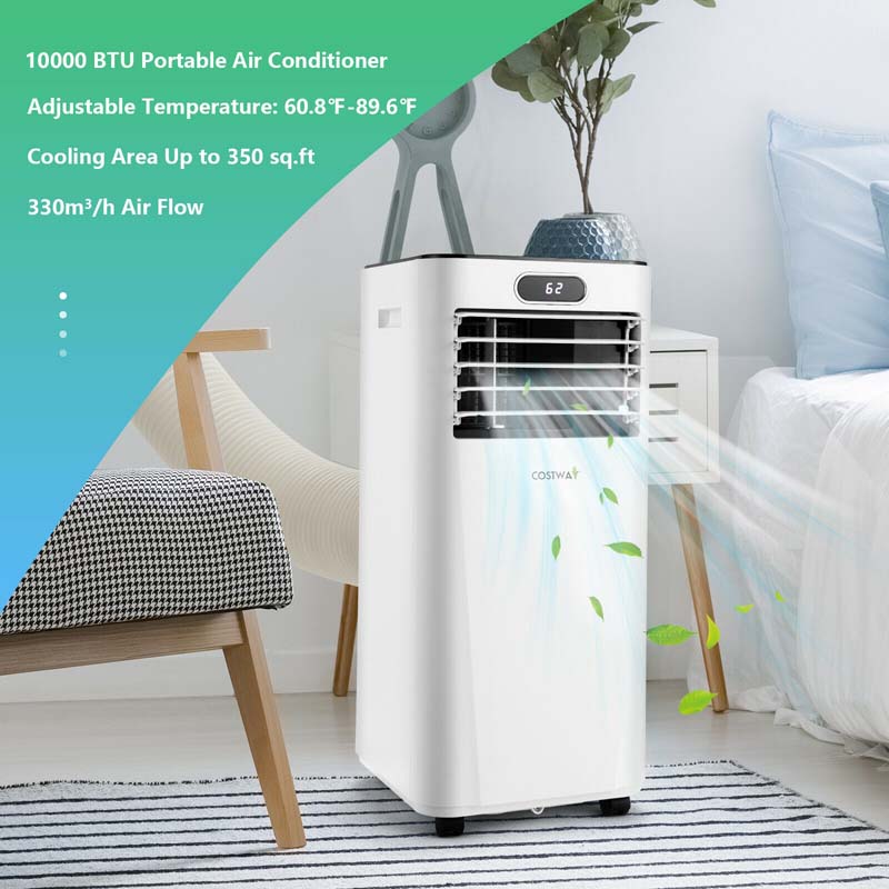 Canada Only - 10000 BTU Portable Air Conditioner with Remote Control