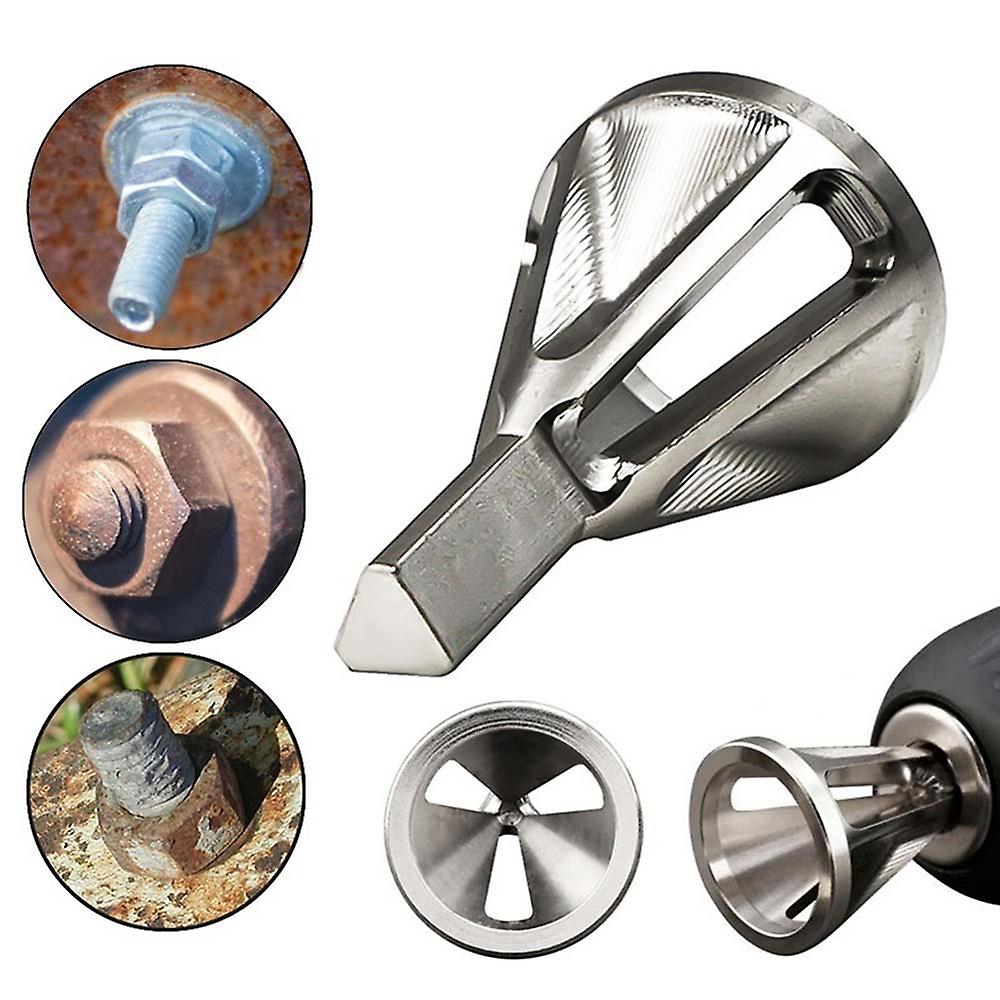 External Chamfer Tool For Metal Deburring Deburring Drill Bit Fit For Bolts Nuts Grinding Trimming Deburring Tools