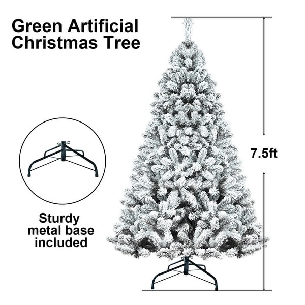 6/7/7.5/8/9 Feet PVC Memory Wire Christmas Tree