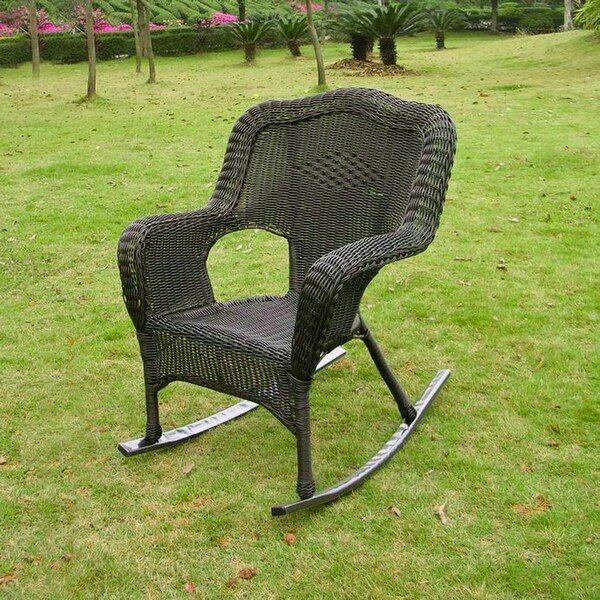 Maui Resin Wicker Porch Rocker (Set of 2)