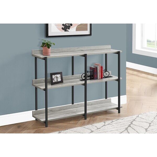 Accent Table， Console， Entryway， Narrow， Sofa， Living Room， Bedroom， Metal， Laminate， Contemporary， Modern - 47.25