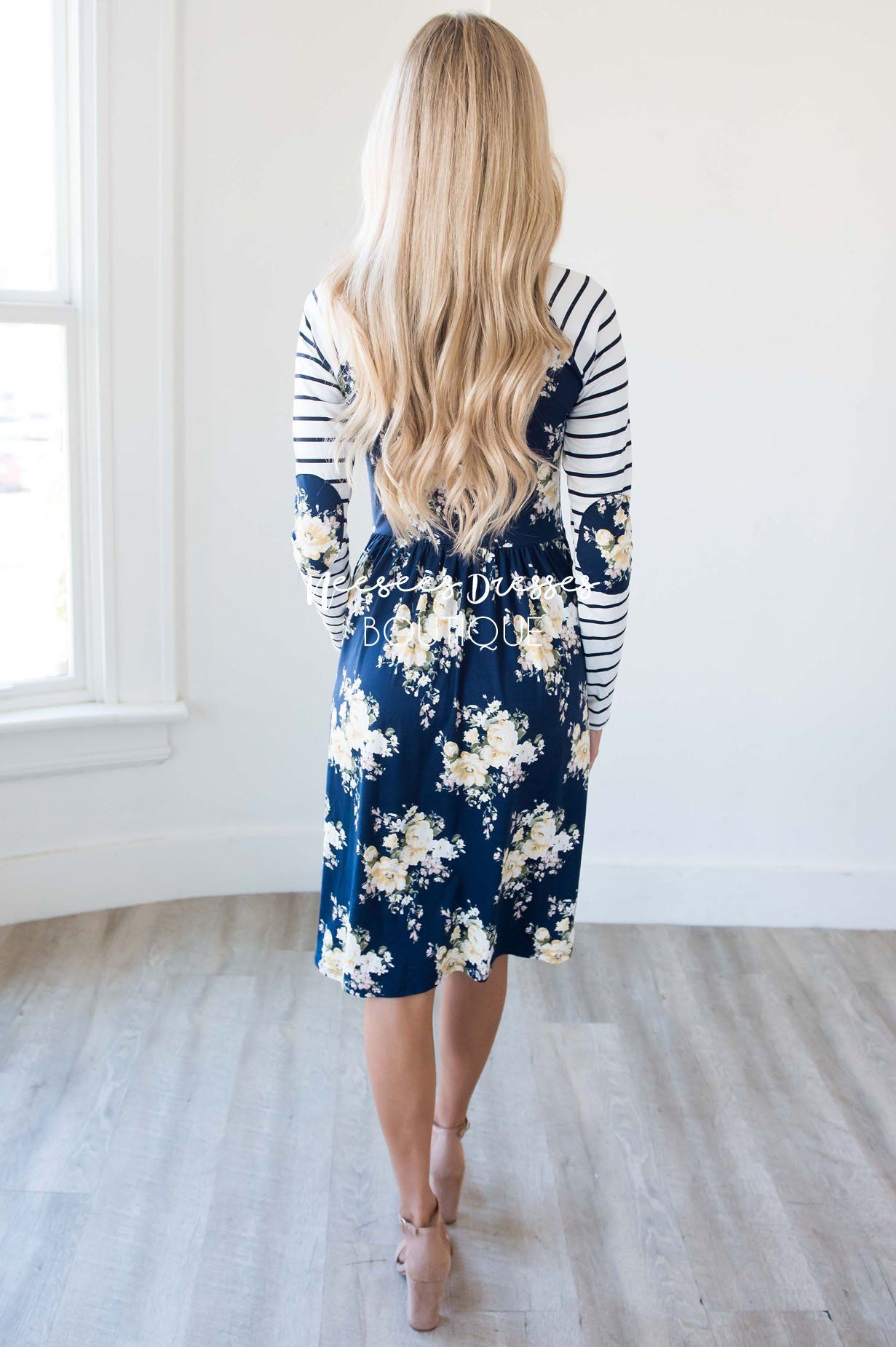 The Daryl Elbow Patch Dress