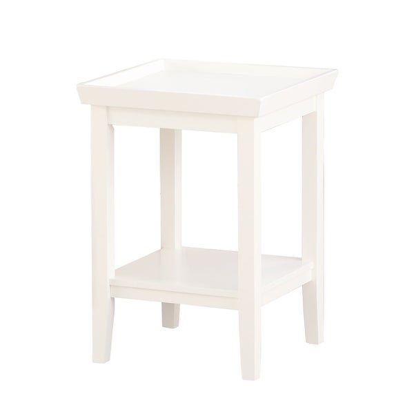 Porch and Den Luxembourg Rubberwood End Table