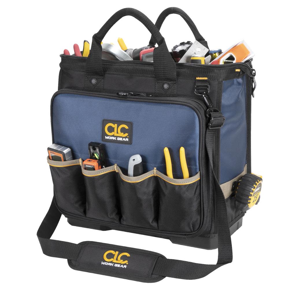 CLC Technician Tool Bag Molded Base Multi Compartment 17