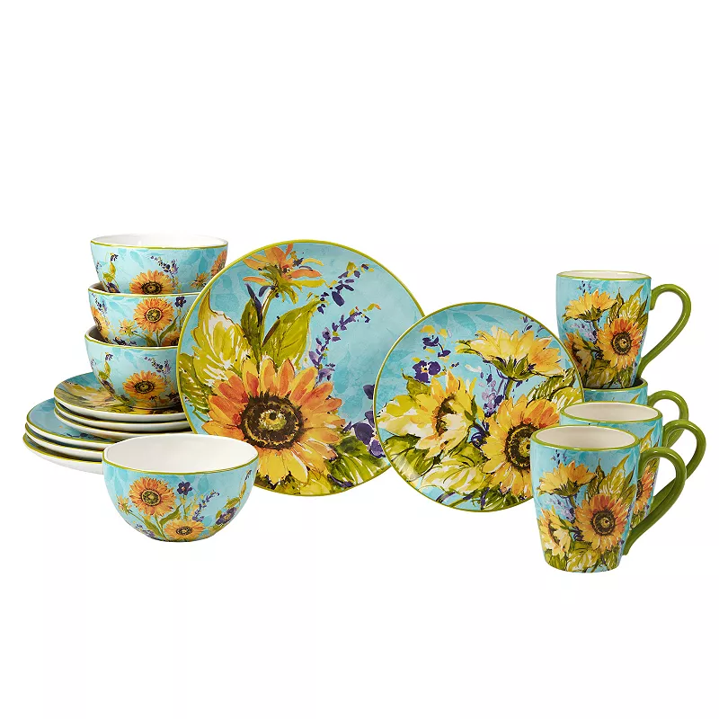 Certified International Sun Garden 16-pc. Dinnerware Set