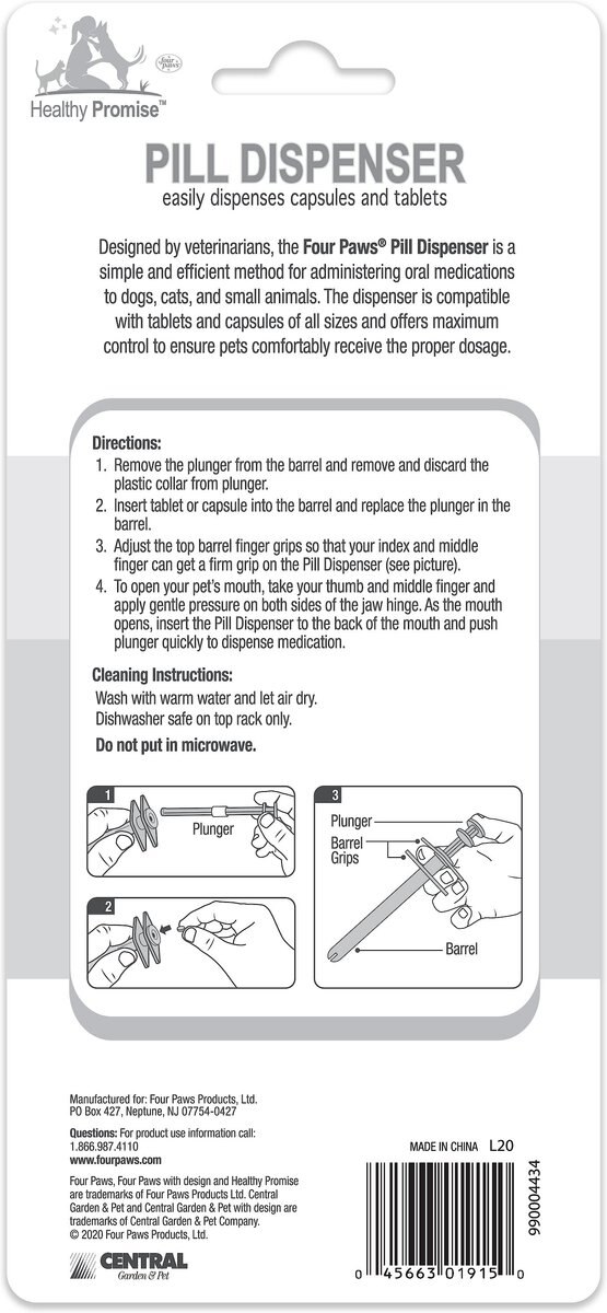 Four Paws Quick and Easy Pill Dispenser