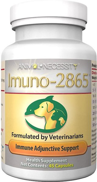 Animal Necessity Imuno-2865 Natural Immune Adjunctive Support Dog and Cat Supplement