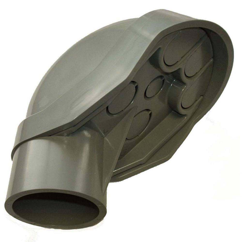 Carlon 2 in. PVC Service Entrance Cap E998J-CAR