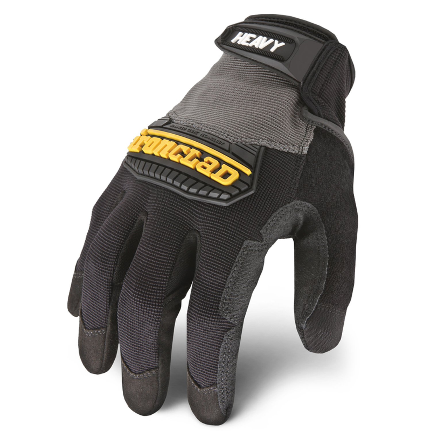 Ironclad Men\u0027s Heavy Duty Gloves Black/Gray L 1 pair