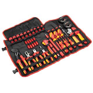 POWERBUILT EVT Insulated VDE Hand Tool Set With Pouch (33-Piece) 642938