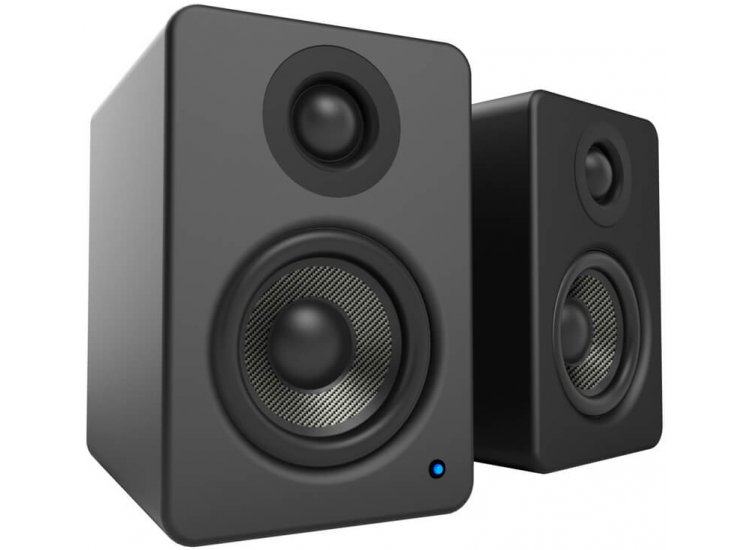 Kanto YU2 Powered Matte Black Desktop Speakers (Pair)