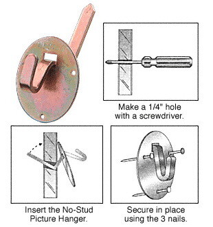 CRL 200NS NoStud  153Drywall Picture Hanger