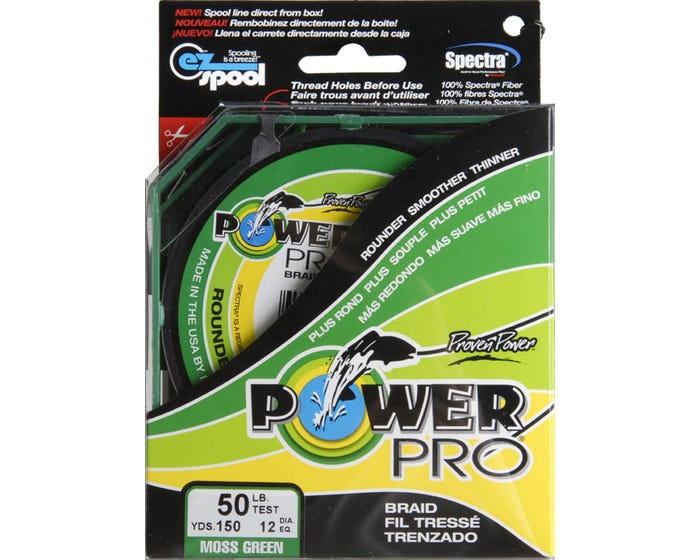 Power Pro 50 lb Test Braided Fishing Line 150 yards - 21100500150E