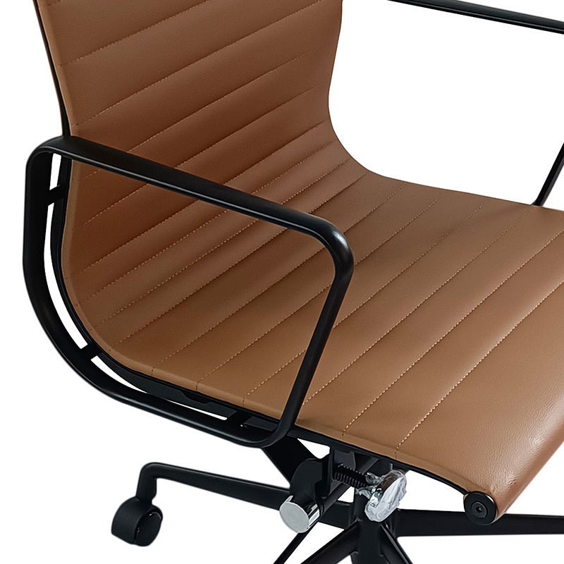 DAKIN Low Back Office Chair - Tan & Black