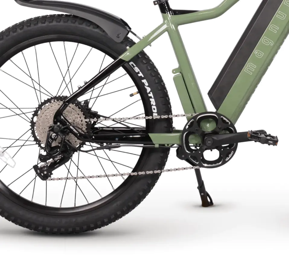 Magnum Peak T7 Gray Electric Mountain Bike