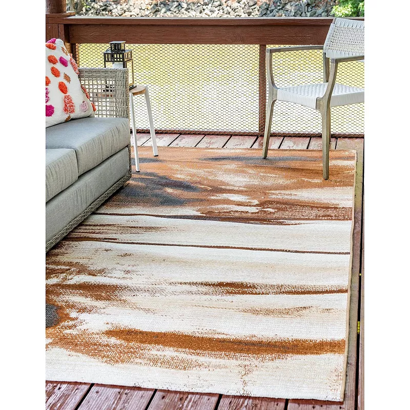 Unique Loom Outdoor Shore Area Rug