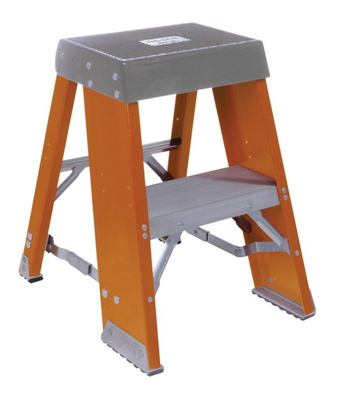 Vestil FBSS 3 fiberglass industrial step stand 3 s...