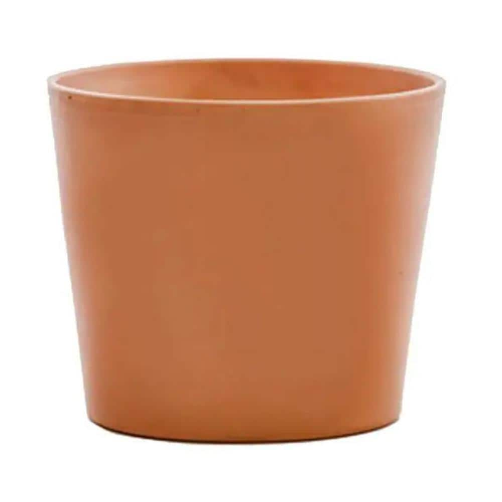 PATIO VISTA 10.25 in. Terracotta Clay Flair Pot Cabo DD1819-0161