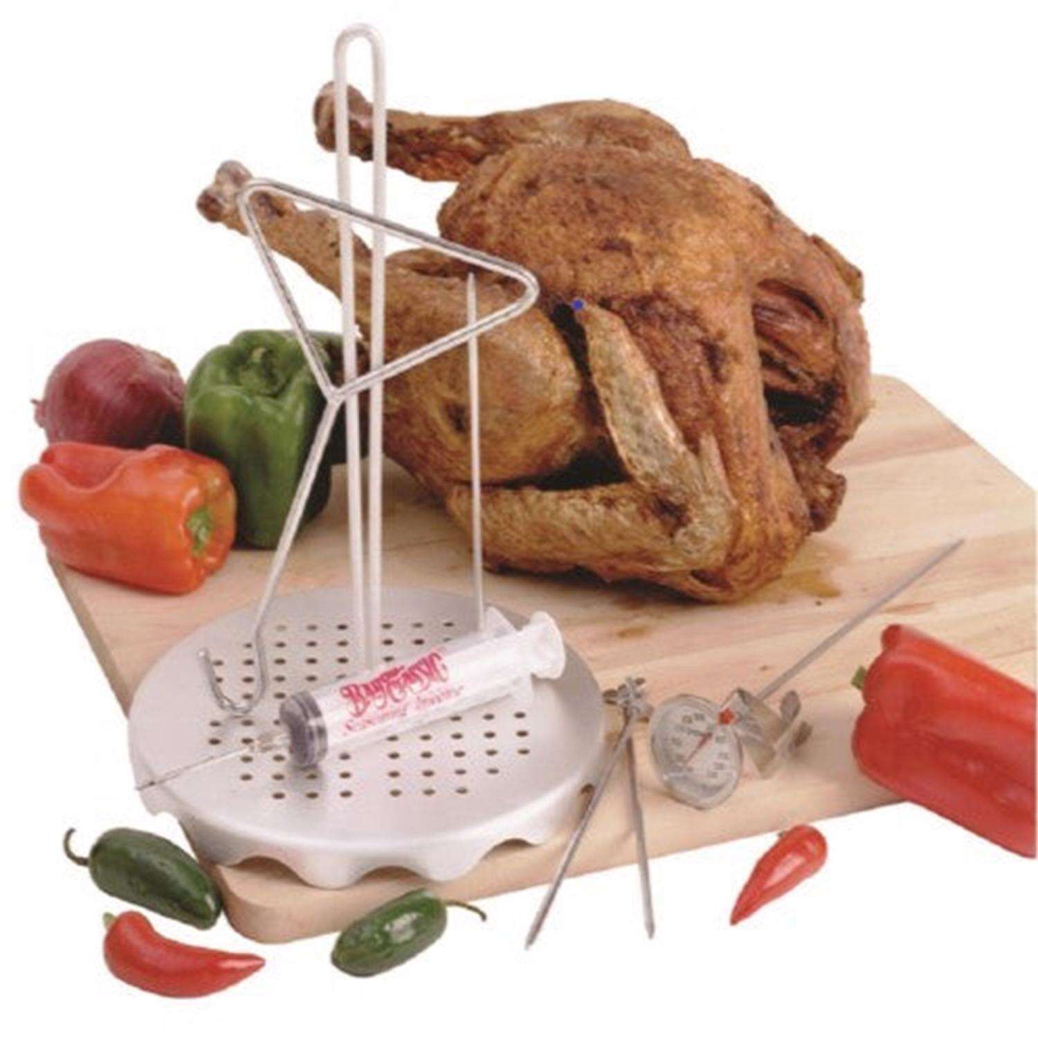 Bayou Classic Stainless Steel Poultry Frying Rack 1 pk