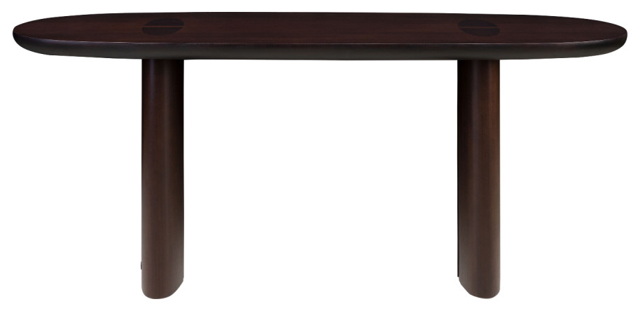 Smoked Eucalyptus Console Table  Versmissen Durban   Contemporary   Console Tables   by Oroa   Distinctive Furniture  Houzz