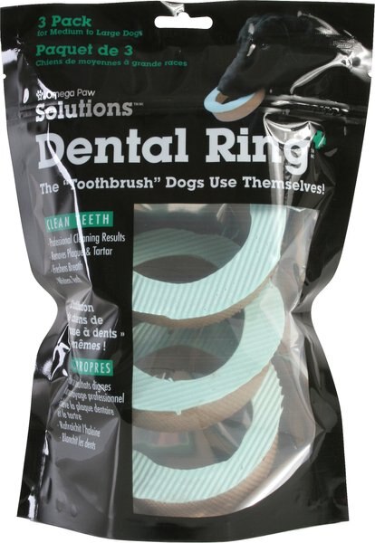 Omega Paw Dental Ring Medium/Large Dental Dog Treat