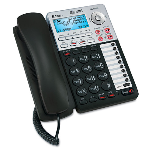 Vtech ML17939 Two-Line Speakerphone with Caller ID and Digital Answering System