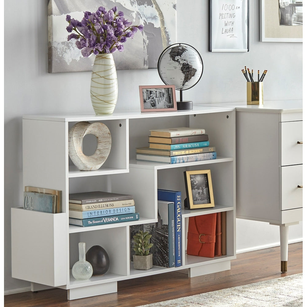 angelo:HOME Bookcase - Leon (White)