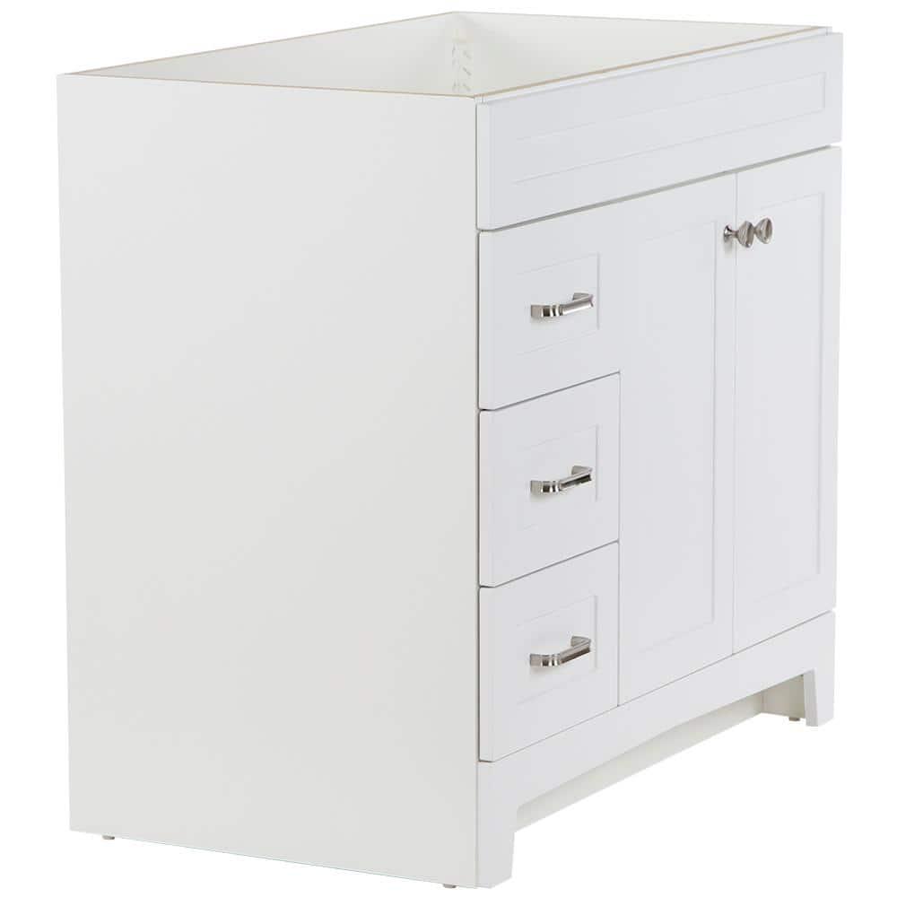 Home Decorators Collection Thornbriar 36 in W x 2152 in D x 342 in H Bath Vanity Cabinet Only in White