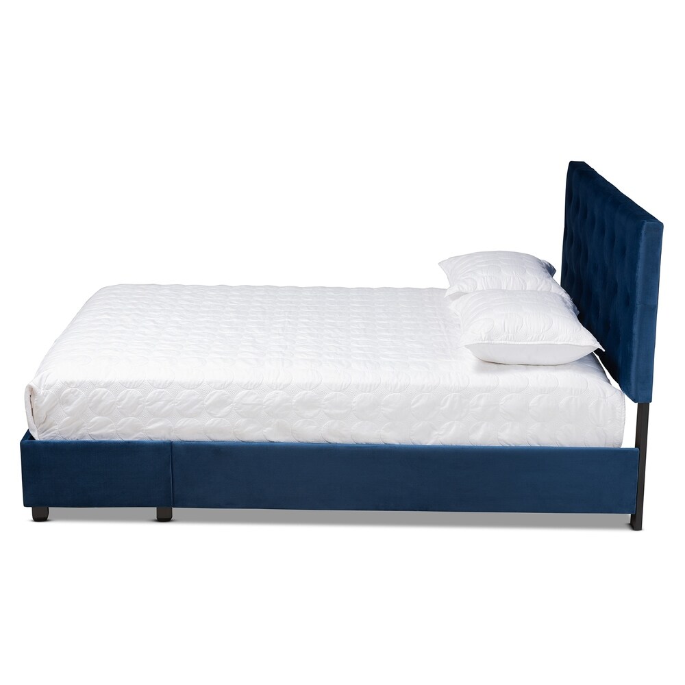 Caronia Modern and Contemporary Upholstered Platform Storage Bed